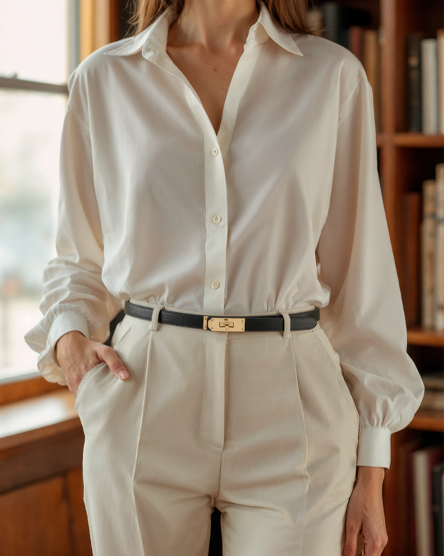 Vintage Slim Belt