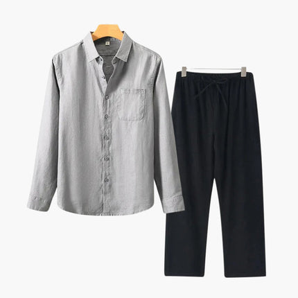 Old Money Linen Combo (Longsleeve) VIP