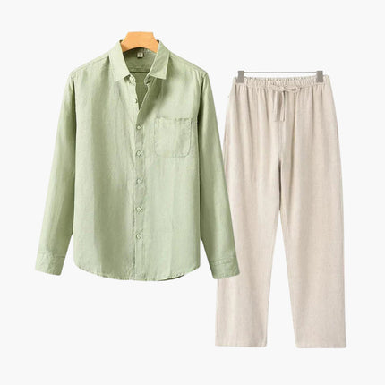 Old Money Linen Combo (Longsleeve) VIP