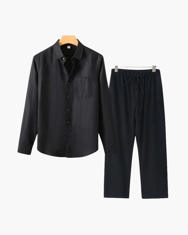 Old Money Linen Combo (Longsleeve) VIP