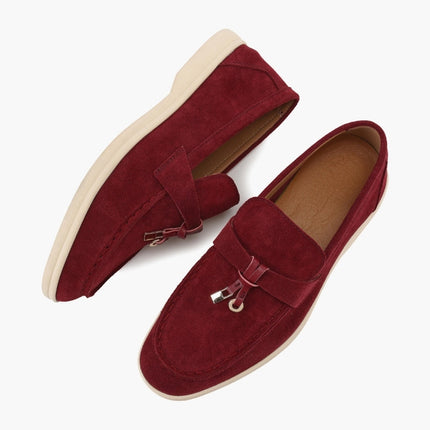 Old Money Suede Lady Loafers VIP