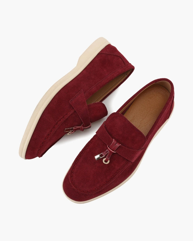 Old Money Suede Lady Loafers VIP