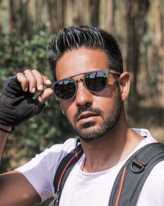 The Shiva - Wooden Sunglasses