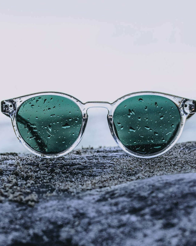 Ganges - Unisex Wood and Bio Acetate Sunglasses