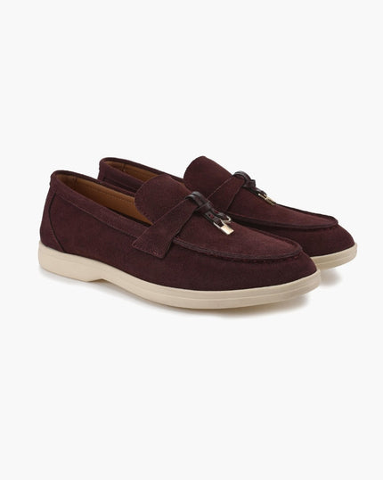 Old Money Suede Lady Loafers VIP
