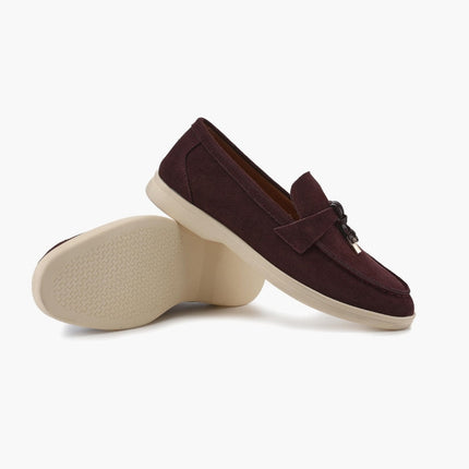 Old Money Suede Lady Loafers VIP