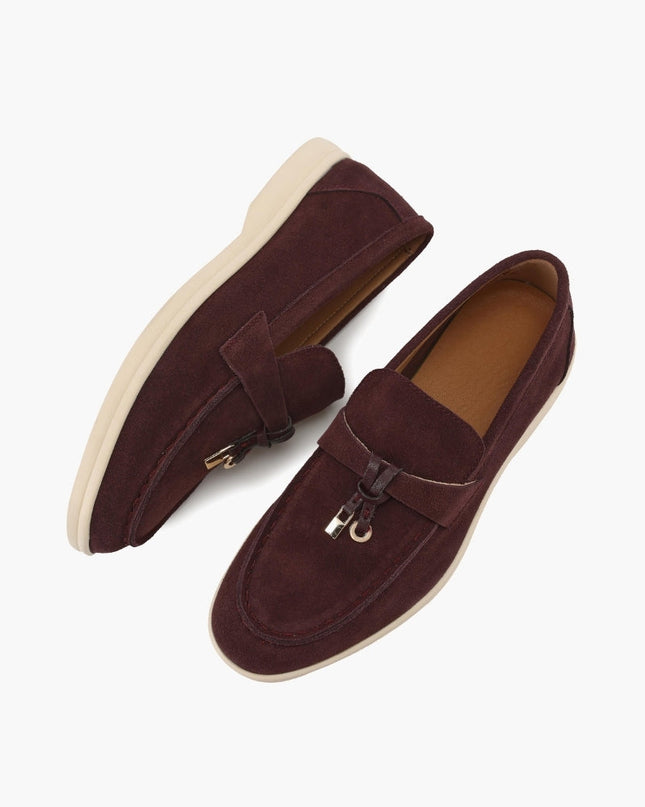 Old Money Suede Lady Loafers VIP