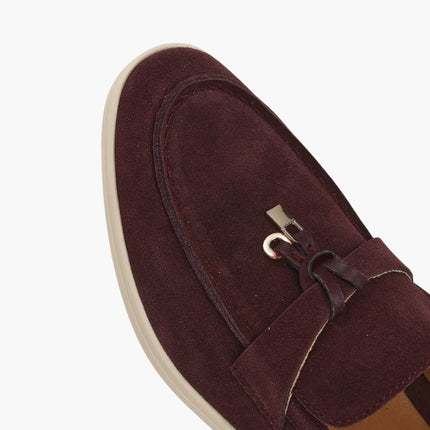 Old Money Suede Lady Loafers VIP