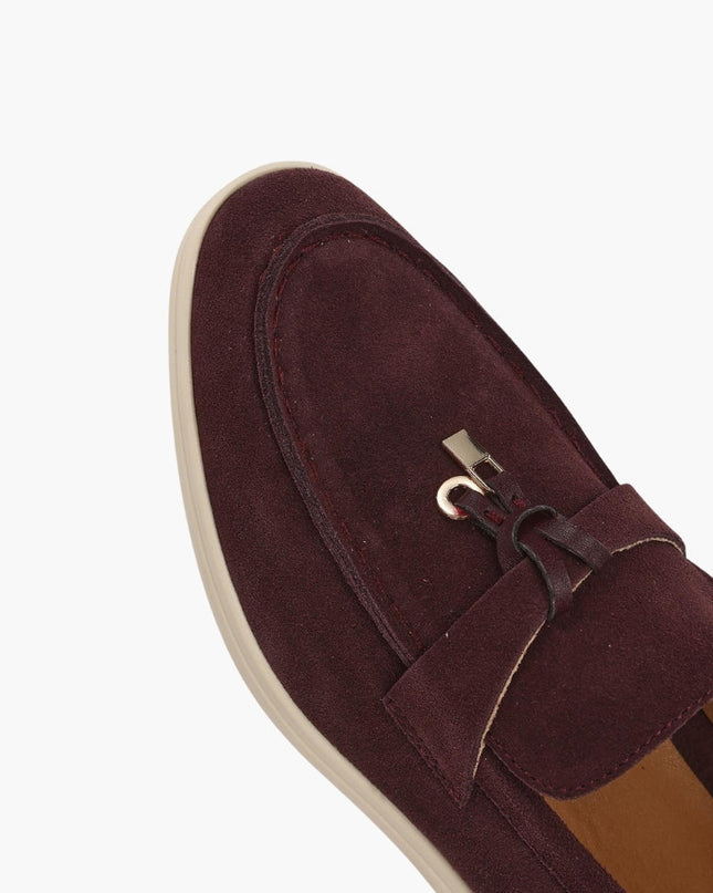 Old Money Suede Lady Loafers VIP