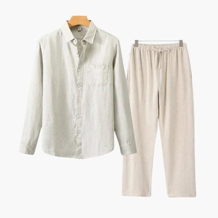 Old Money Linen Combo (Longsleeve) VIP