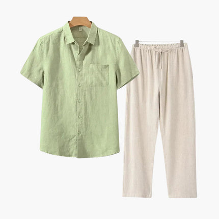Old Money Linen Combo (Shortsleeve) VIP