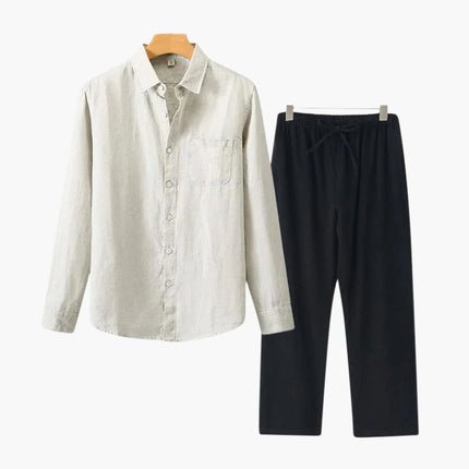 Old Money Linen Combo (Longsleeve) VIP