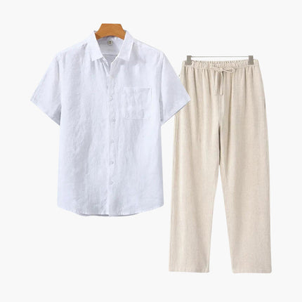 Old Money Linen Combo (Shortsleeve) VIP
