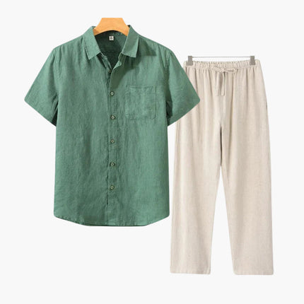 Old Money Linen Combo (Shortsleeve) VIP