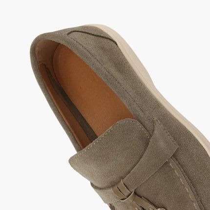 Old Money Suede Lady Loafers VIP