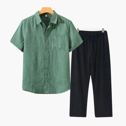 Old Money Linen Combo (Shortsleeve) VIP