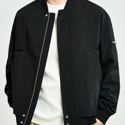 Minimalist Bomber Jacket