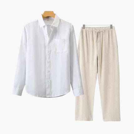Old Money Linen Combo (Longsleeve) VIP