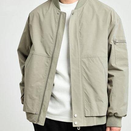 Minimalist Bomber Jacket