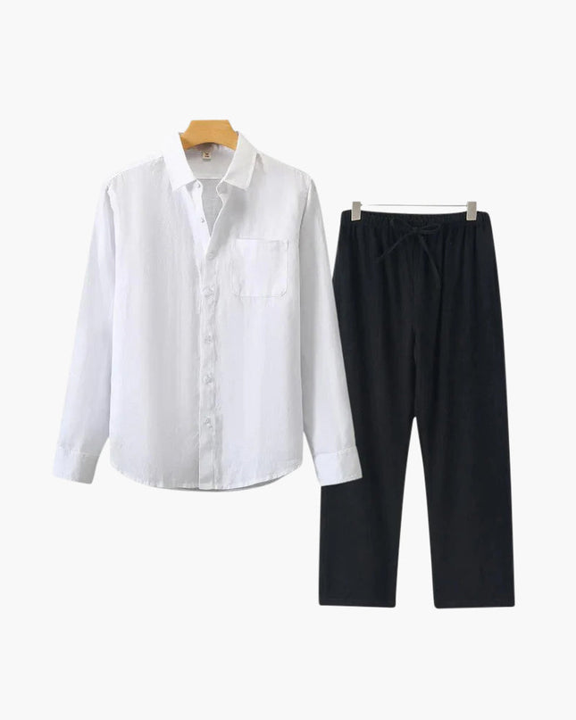 Old Money Linen Combo (Longsleeve) VIP