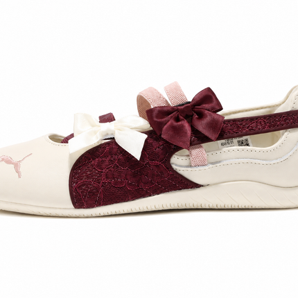 Puma Ballet Lace  "Cream & Wine"