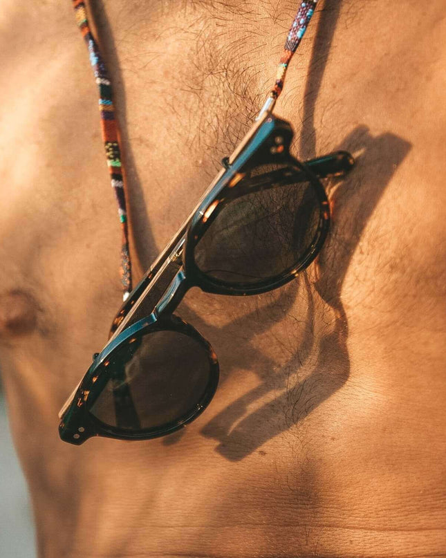 Ganges - Unisex Wood and Bio Acetate Sunglasses