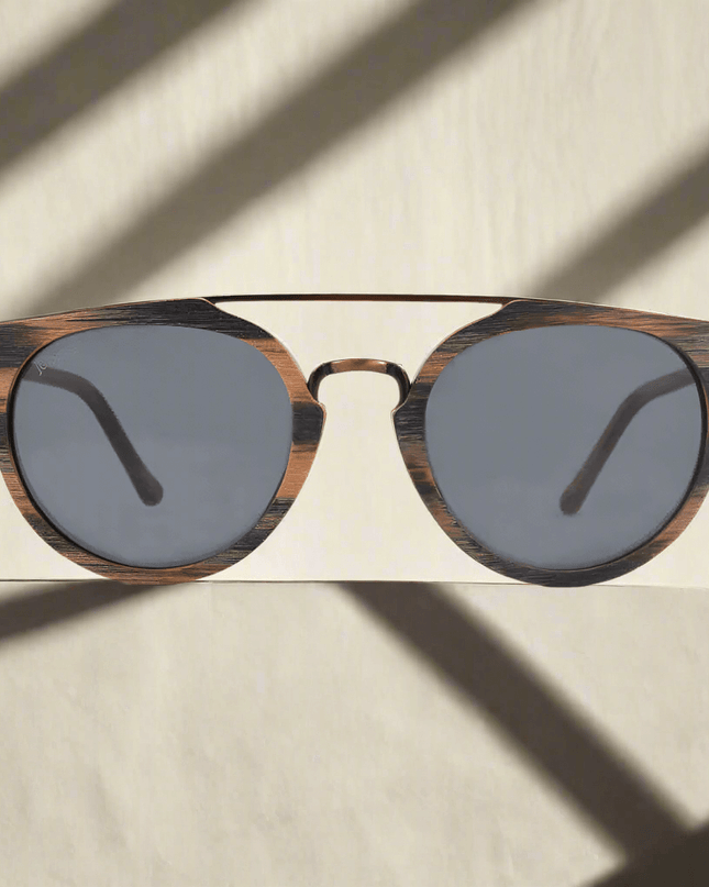 The Shiva - Wooden Sunglasses