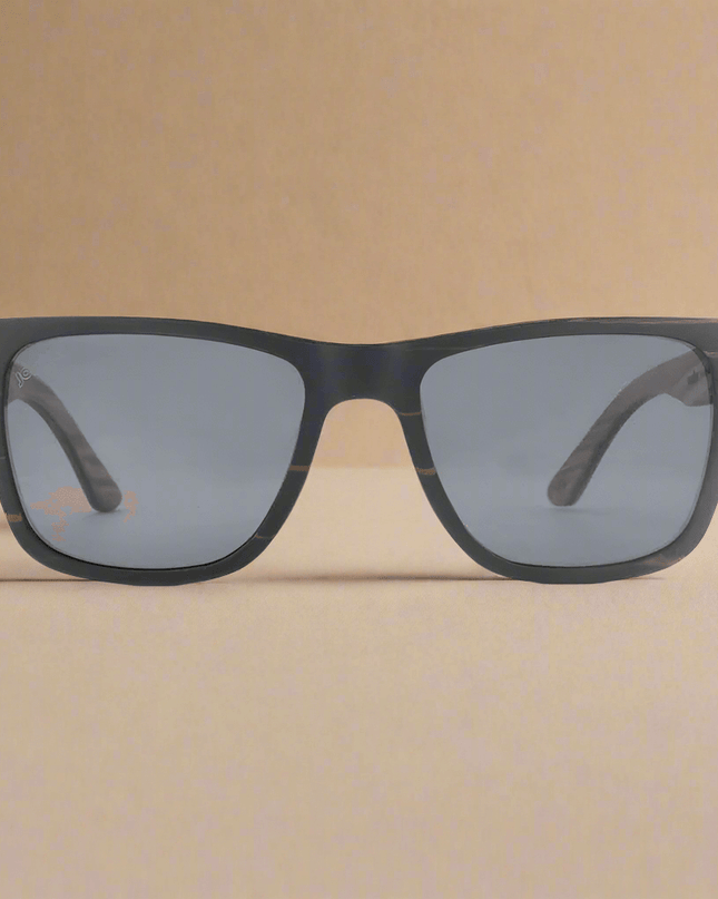 Benja - Wooden Veneer Sunglasses