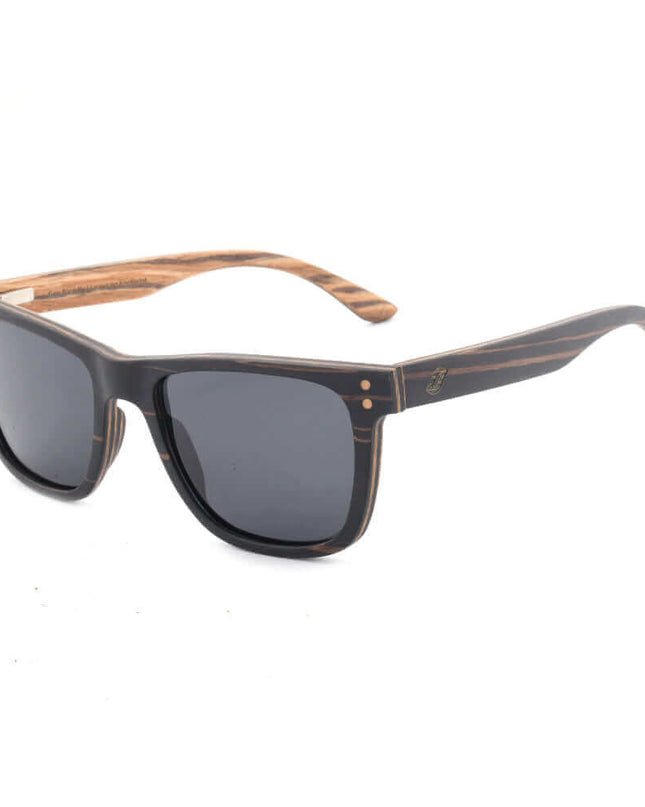 Benja - Wooden Veneer Sunglasses