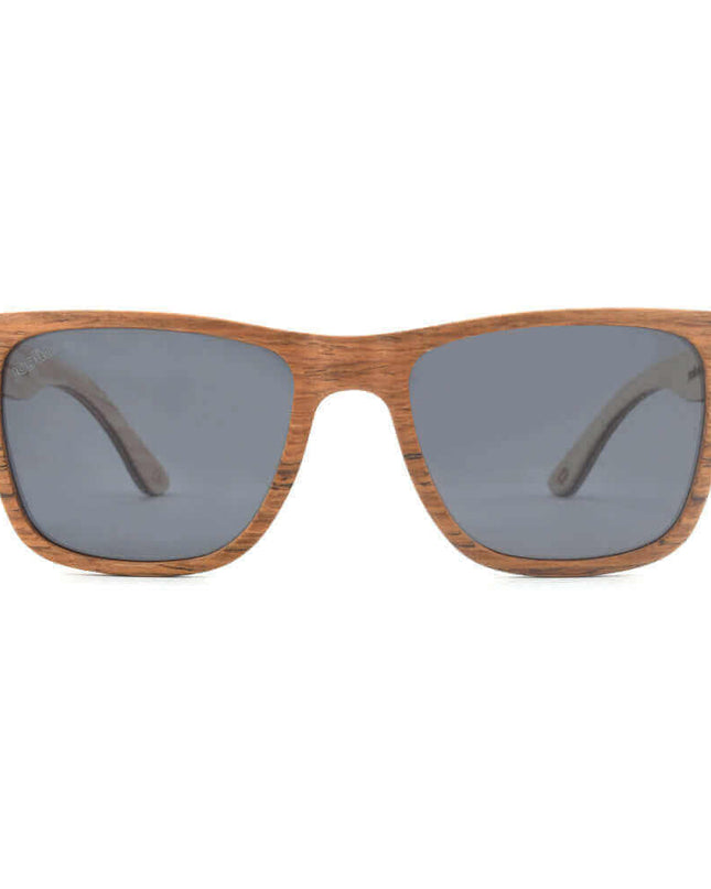 Benja - Wooden Veneer Sunglasses