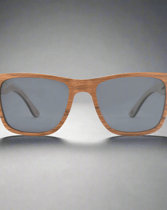 Benja - Wooden Veneer Sunglasses