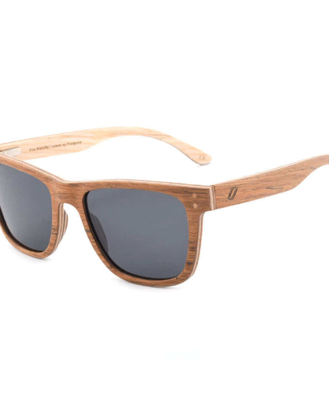 Benja - Wooden Veneer Sunglasses