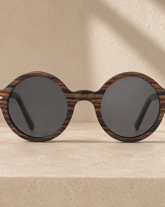 Flic - Unisex Wooden Sunglasses