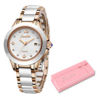 rose gold white