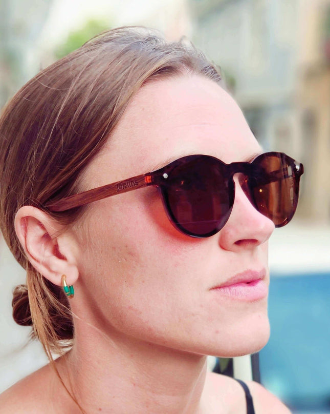 Alona - Wood and Bio Acetate Sunglasses