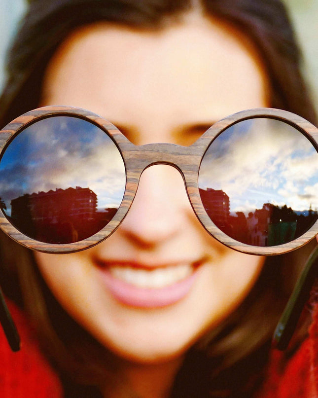 Flic - Unisex Wooden Sunglasses