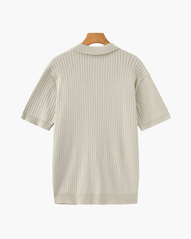 Premium Ribbed Polo