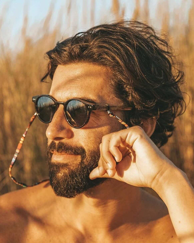 Ganges - Unisex Wood and Bio Acetate Sunglasses