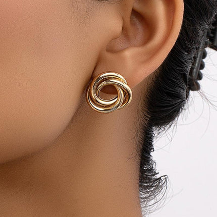 Aurelia Knot Studs