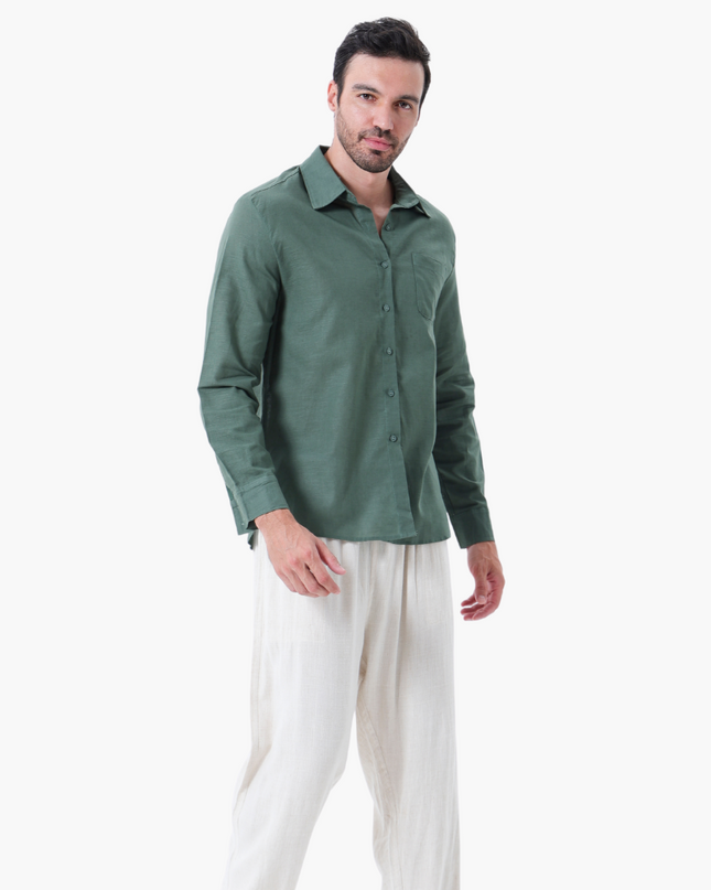 Old Money Linen Combo (Longsleeve) VIP