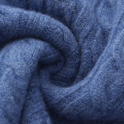 100% Cashmere Woven Half Zip