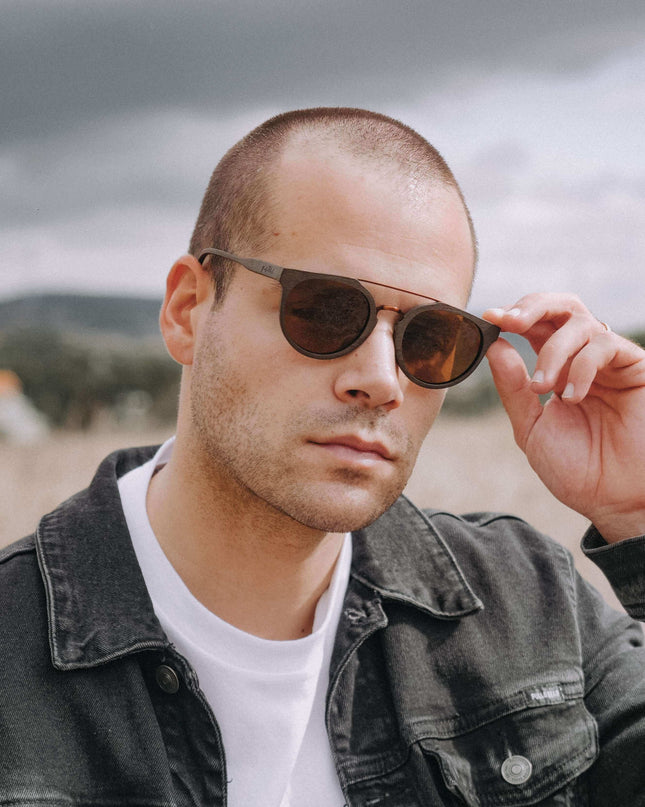 The Shiva - Wooden Sunglasses