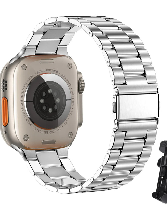 Apple Watch Stainless Steel Band - Premium Metal Bracelet