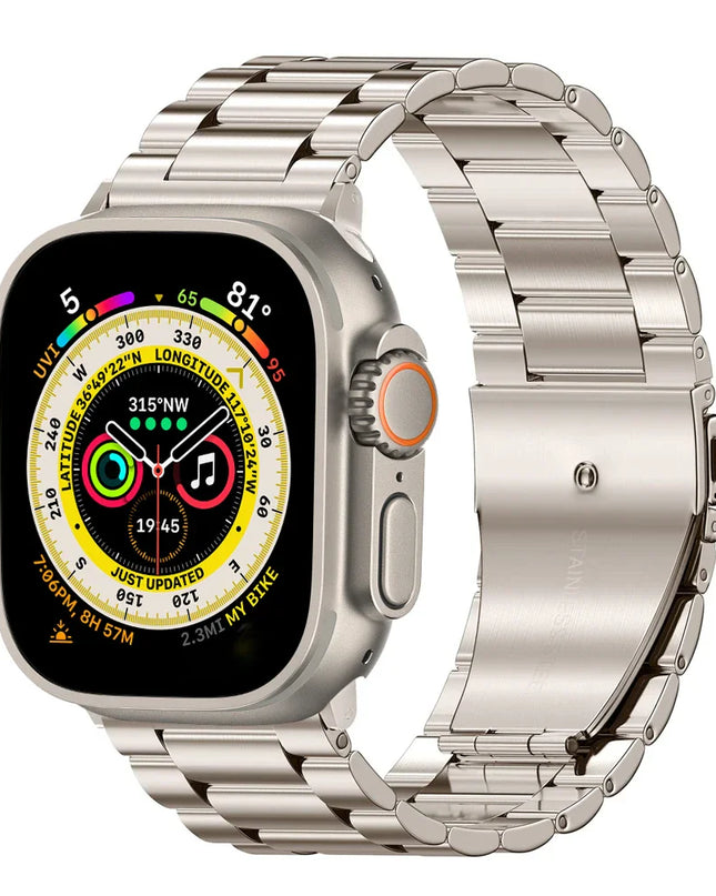 Apple Watch Stainless Steel Band - Premium Metal Bracelet