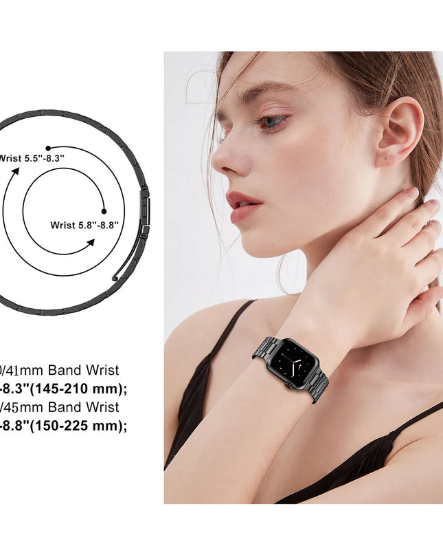 Apple Watch Stainless Steel Band - Premium Metal Bracelet