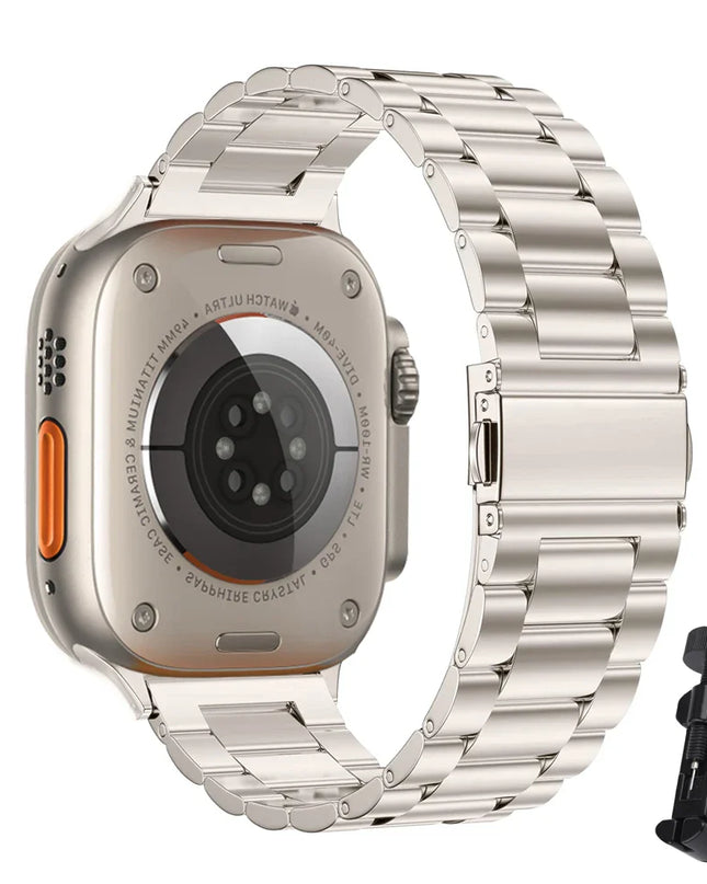 Apple Watch Stainless Steel Band - Premium Metal Bracelet