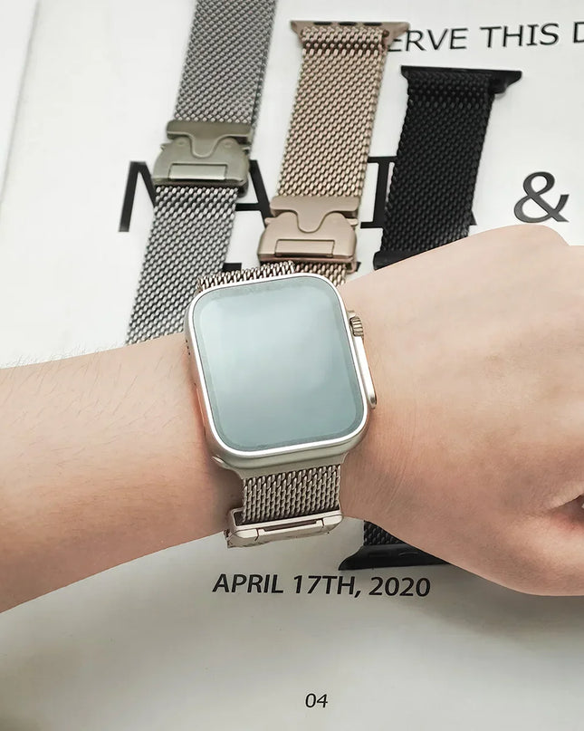 Apple Watch Milanese Strap - Premium Loop Bracelet Band