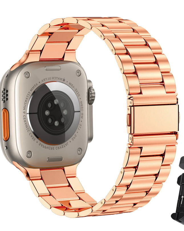 Apple Watch Stainless Steel Band - Premium Metal Bracelet