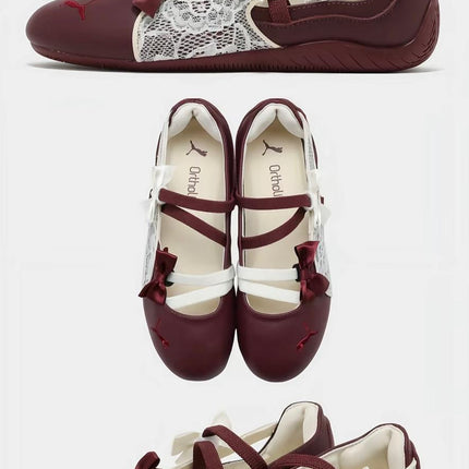Puma Ballet Lace  "Burgundy & Ivory Edition"