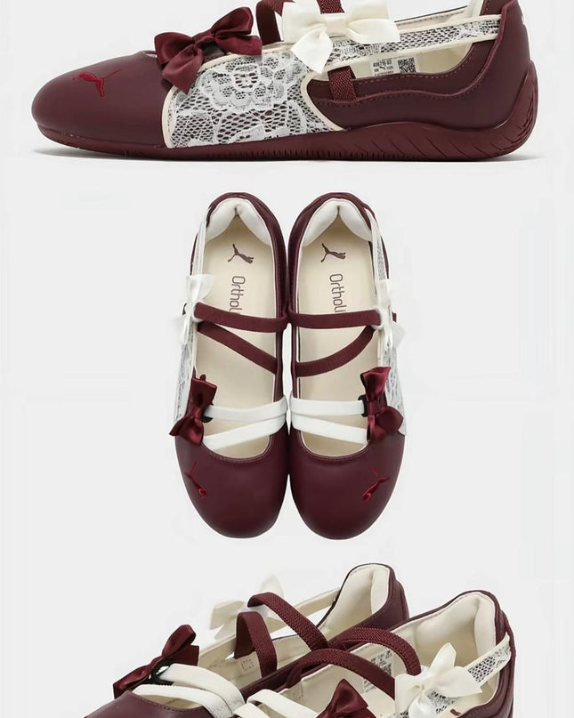 Puma Ballet Lace  "Burgundy & Ivory Edition"
